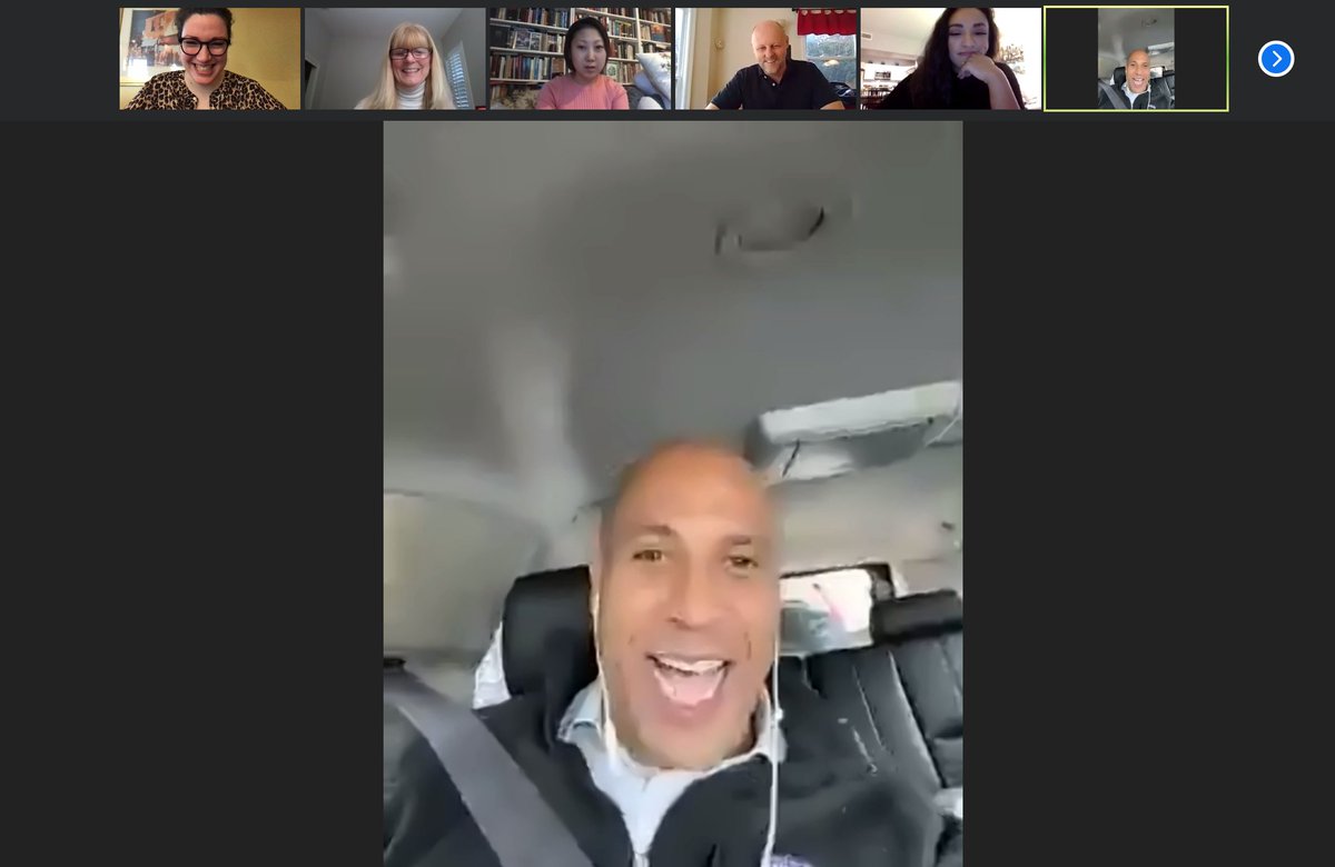 DemocraticAGs's tweet image. A HUGE thank you to @CoryBooker for taking the time to hop on Zoom today and rev up our team #4DaysOut.

You've spent your whole life fighting to empower communities from the ground up, and we can't wait to keep putting in that good work with you. Thank you, Senator! 💪