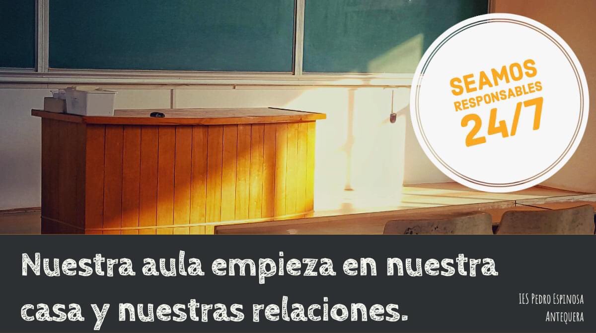 i_pedroespinosa's tweet photo. De nada valen protocolos ni mil horas de trabajo diseñando cómo protegerte si nos agolpamos en la puerta, no usamos las mascarillas bien, nos abrazamos antes de entrar, nos reunimos con grupos grandes sin respetar las medidas... Respeta las normas dentro y fuera. SIEMPRE. https://t.co/AeCuCV12mq