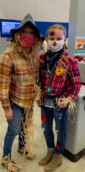 Costume twins at ACMS <a href="/ArborCreekMS/">Arbor Creek MS</a> #ACPride