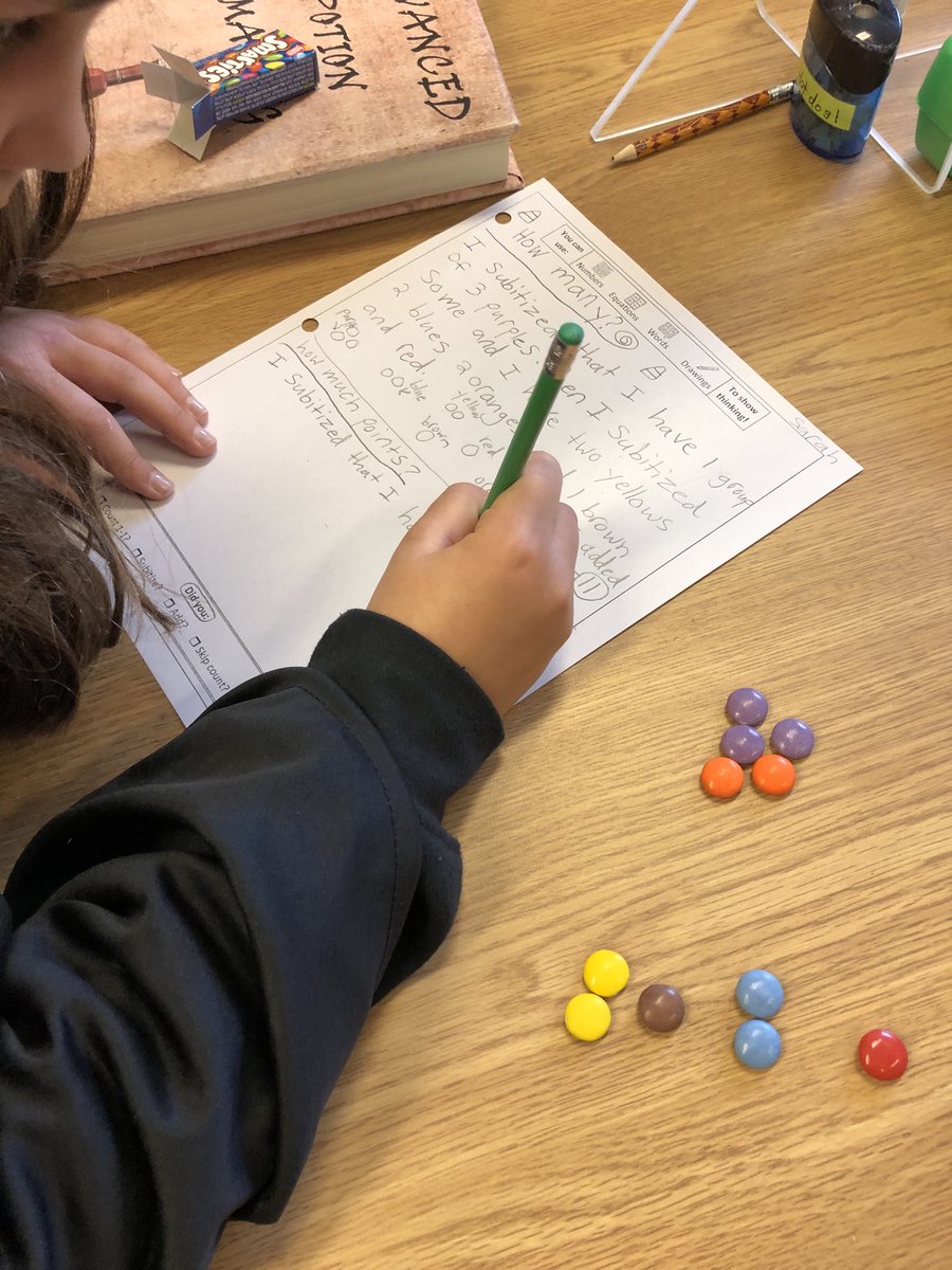 bakerdrivesd43's tweet photo. Baker Bear โSmartiesโ letting us see inside their mathematical minds! #multiplicativethinking @sd43bc https://t.co/32btzwJgK9