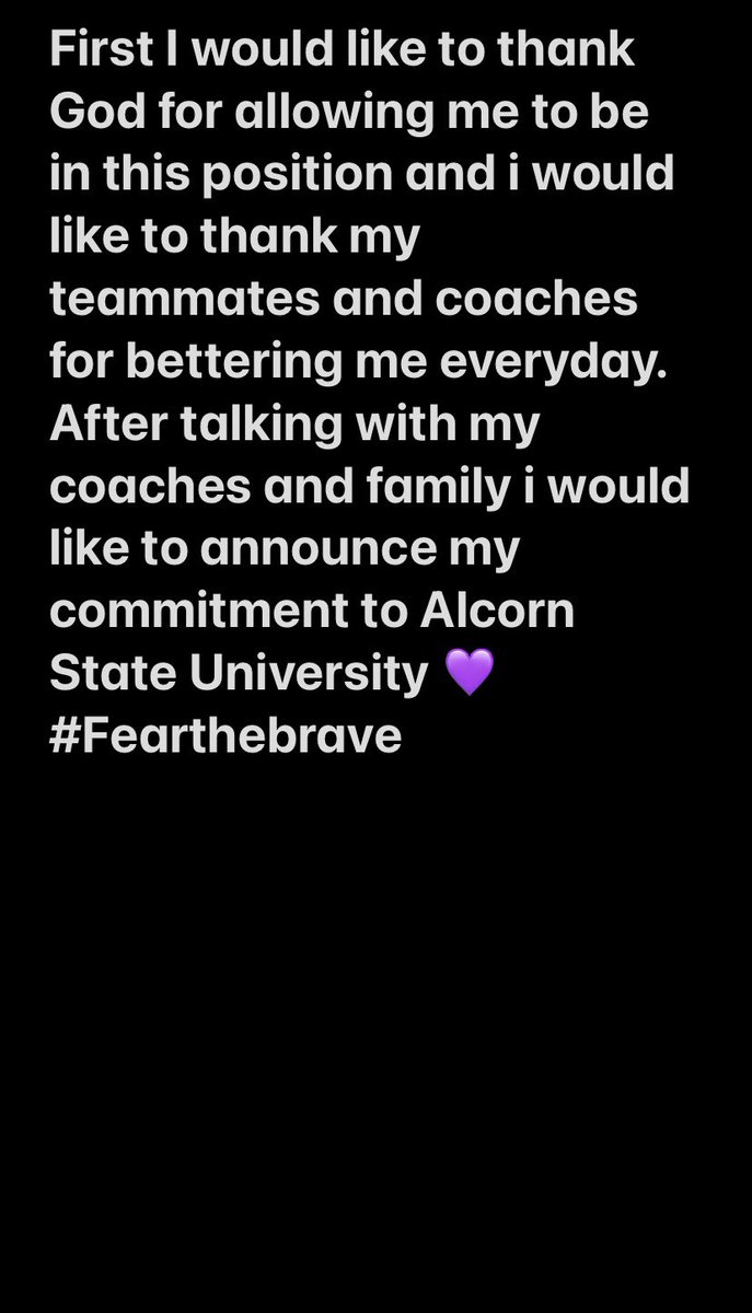 _1SRJ's tweet photo. Let’s gooo💜 @coacht044 @coachcollier87 @norvellv75 @AlcornStateFB @thsbobcats https://t.co/TcFuJBKiq9