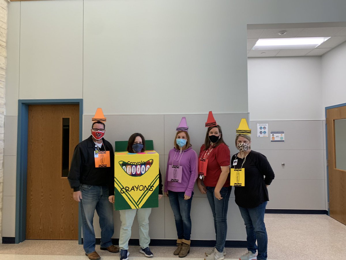 Student Support Services Team visiting our red crayon at Henry Middle School. Love working with this team! #1lisd