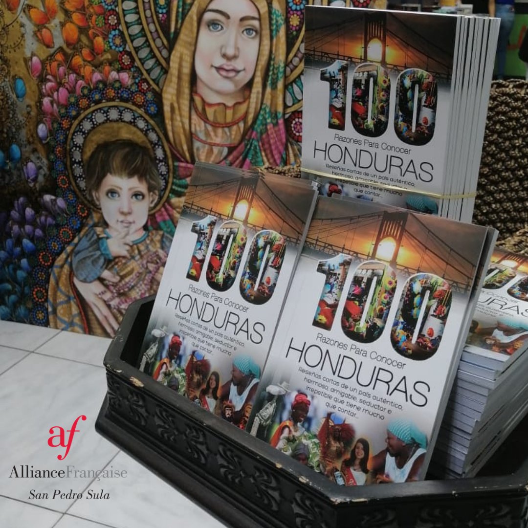 AliFranCult's tweet photo. Aquí te damos una razón más para apoyar el talento. 

Nora Schauer una periodista hondureña con más de 35 años de carrera en las comunicaciones, nos presenta su último libro el cual te da 100 únicas razones por las cuales debes amar y conocer Honduras. https://t.co/LbdpYPgEfC