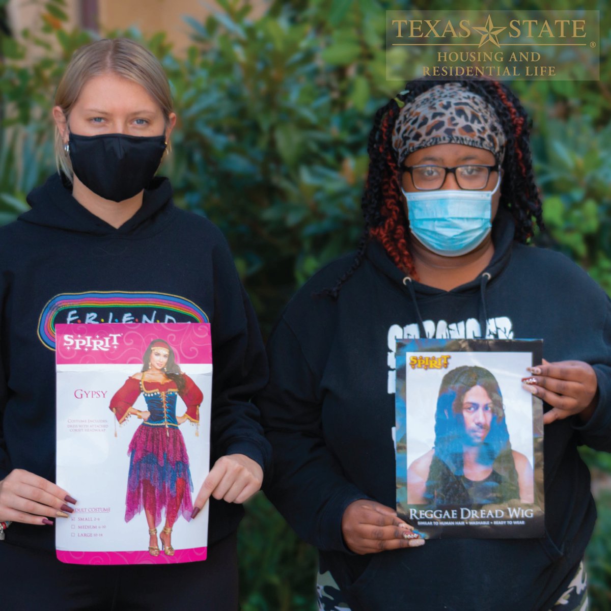 fallshalltxst's tweet photo. Itโs finally spooky season! A time to lift our spirits, not relinquish them. This Halloween, Texas State encourages students to choose a costume that does not appropriate. Swipe to see some costumes to ghost for a lifetime!
#bringitupbobcats #RespectTexasState #DontAppropriate https://t.co/Ipdtb3p4y5