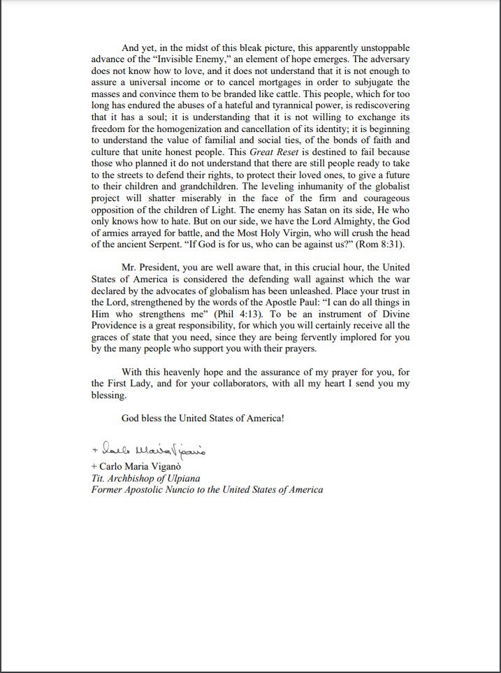 11. "Those who do not accept these measures will be confined in detention camps or placed under house arrest, and all their assets will be confiscated."