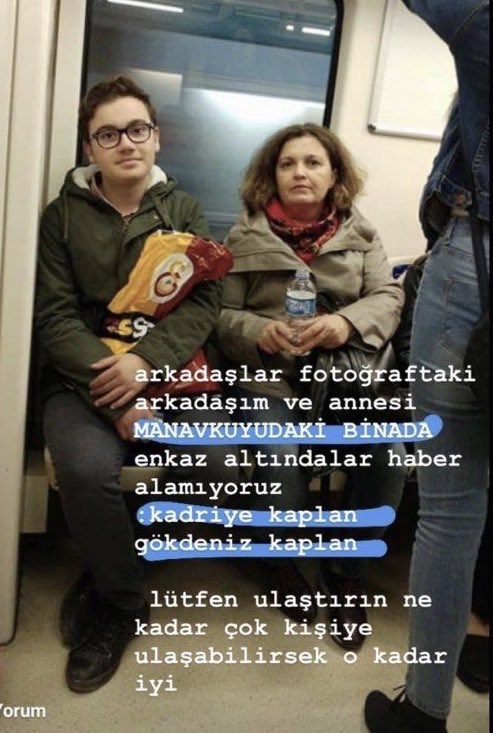 Elden ele dostlar 😔🙏🏼 
Kadriye Kaplan ve Gökdeniz Kaplan... ne kadar kişiye ulaşırsa kurtulma şansları o kadar artar