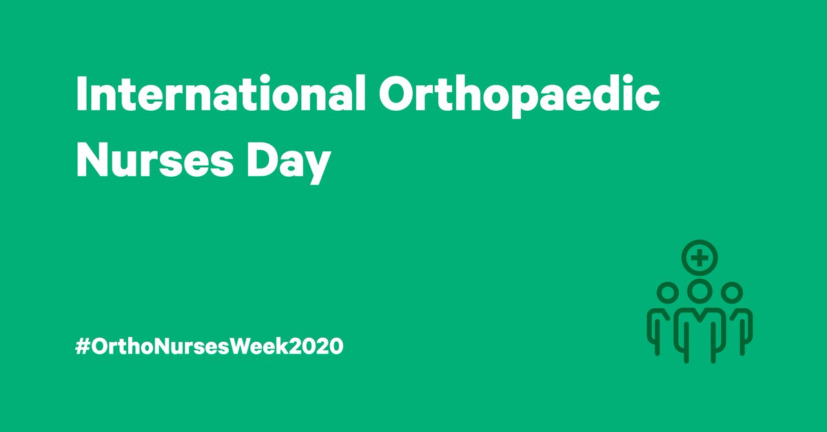MOR_Docs's tweet photo. Happy International Orthopaedic Nurses Day to all of our orthopedic nurses! ⁣
⁣
We’re proud of the care you provide our patients each and every day. ⁣

#OrthoNursesWeek2020 https://t.co/iri3YvYMAE