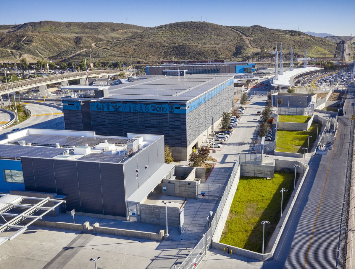 The Miller Hull Partnership (@millerhull) on Twitter photo Thank you <a href="/aiasandiego/">AIA San Diego</a> for honoring San Ysidro Land Port of Entry, Phase 3 with a Merit Award in Architecture. The sustainable strategies used on the complex project impressed the jury. Thank you to our client, <a href="/USGSA/">GSA</a>, the design team and our construction partner, <a href="/ClarkBuilds/">Clark Construction Group</a>. Thank you <a href="/aiasandiego/">AIA San Diego</a> for honoring San Ysidro Land Port of Entry, Phase 3 with a Merit Award in Architecture. The sustainable strategies used on the complex project impressed the jury. Thank you to our client, <a href="/USGSA/">GSA</a>, the design team and our construction partner, <a href="/ClarkBuilds/">Clark Construction Group</a>.