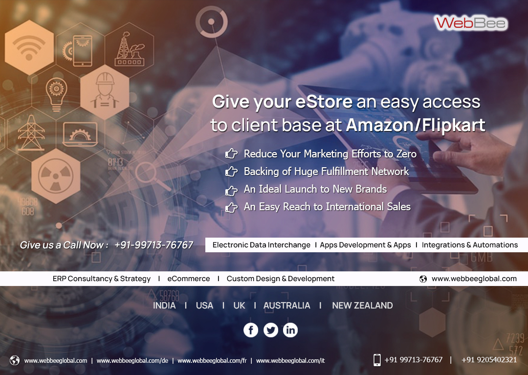 webbeeglobal's tweet photo. Marketplace integration offers eCommerce businesses operating from third party eCommerce stores.
https://t.co/pNoJnjfLQC
#amazonfbafulfillmentservices #automultichannelfulfillmentapp #webbee #webbeeglobal #amazonfbafulfillmentservices #automultichannelfulfillmentapp https://t.co/F3dsAL1jzD