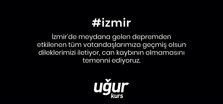 Ege Denizi'nde meydana gelip #İzmir ve çevre illeri etkileyen deprem nedeniyle tüm vatandaşlarımıza geçmiş olsun dileklerimizi iletiyor, can kaybı olmamasını temenni ediyoruz. 🙏🏻