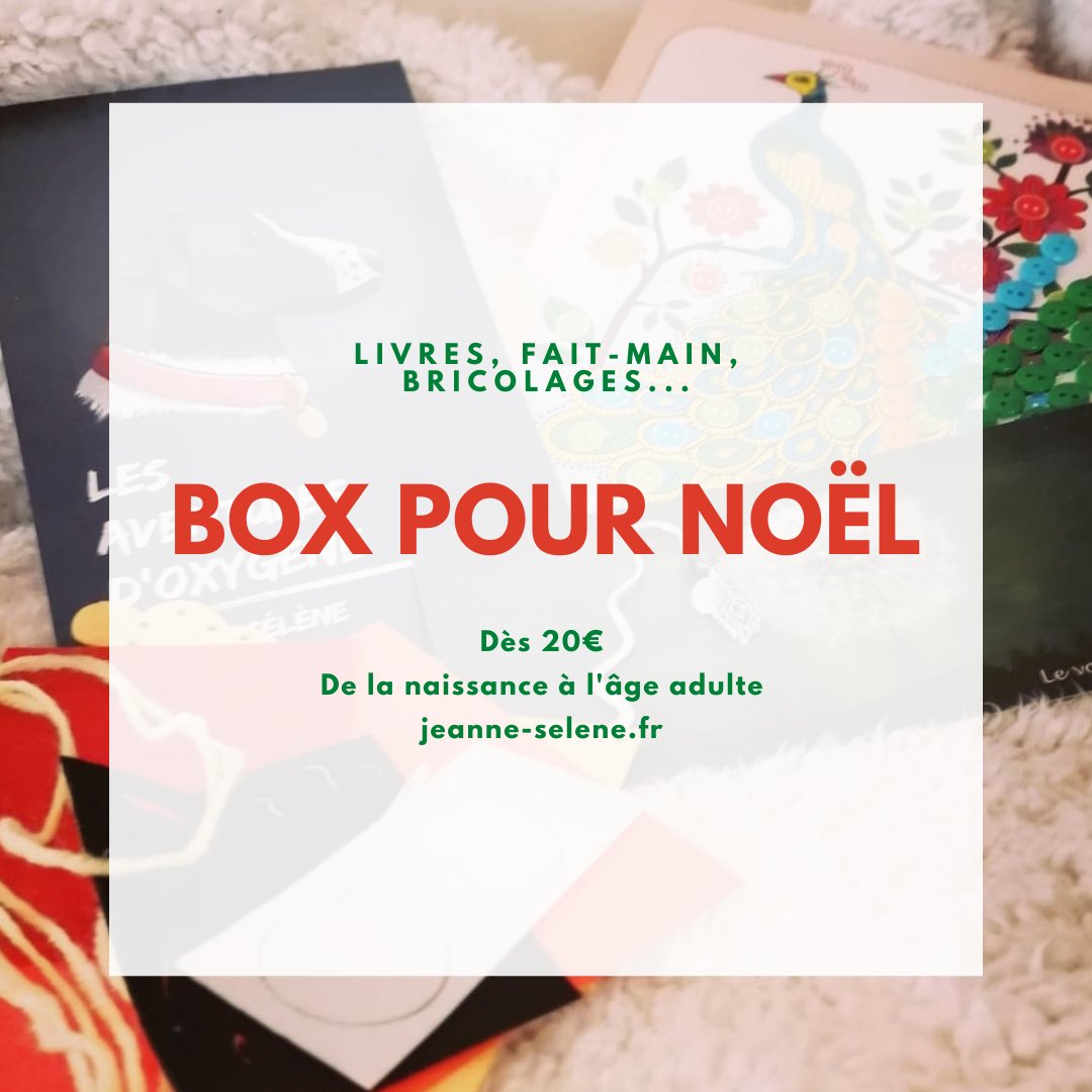 Préparer ses cadeaux de fin d'année à distance : trop facile ! 😎
jeanne-selene.fr/boutique/Box-l…