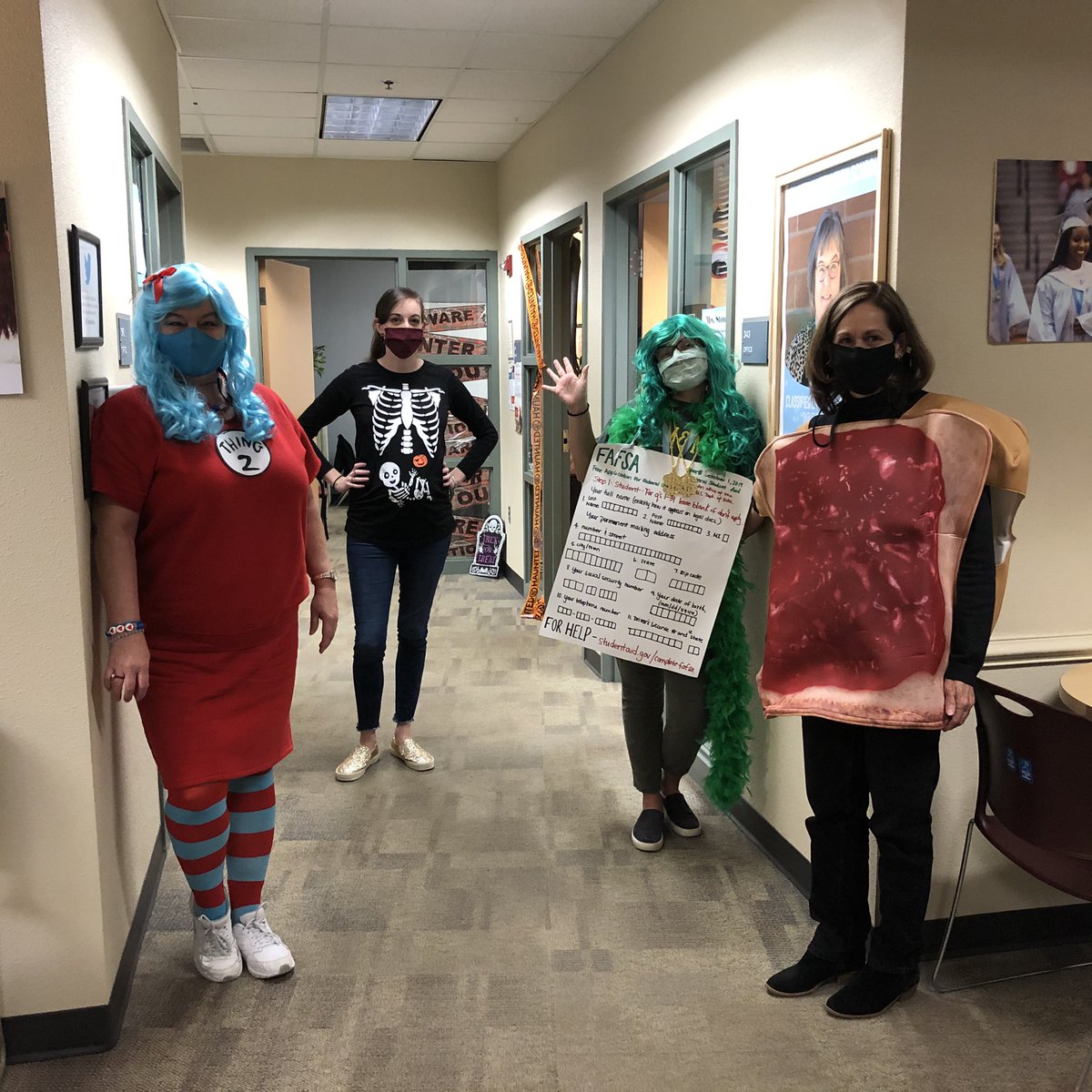 EVcounselors's tweet photo. Happy Halloween 🎃 for #evhsspiritweek in the 11/12 office!!!! #EVHSSPIRIT2021 #EVHSSPIRIT2022 #EVHSSPIRIT2023 #EVHSSPIRIRT2024 @CCPSEVHS https://t.co/iWv3W4WQjt