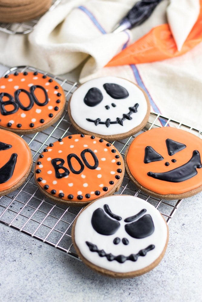 nick vaughn (before we go)makes homemade halloween cookies for all the trick or treaters because he’s baby