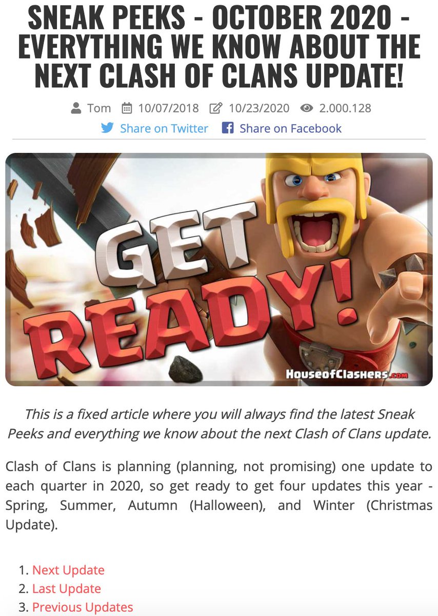 HouseofClashers's tweet image. Here we go, 2 million page views on a single article! Those free SEO tips from Youtubers ended up working pretty well! #codingfordummies 😂. 100k in the last 20 days alone. House of Clasher ranking on Google is insane! Thank you Clashers! #keepcoding