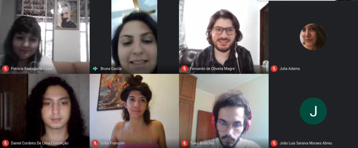 apgiaunicamp's tweet photo. Registro da nossa roda de conversa de apresentação do SAVS - o Serviço de Atenção à Violência Sexual. Uma iniciativa muito importante da Diretoria Executiva de Direitos Humanos da Unicamp! Agradecemos à assistente social Camila pela disponibilidade e pela atenção! ❤ https://t.co/xCHPtGeCEb