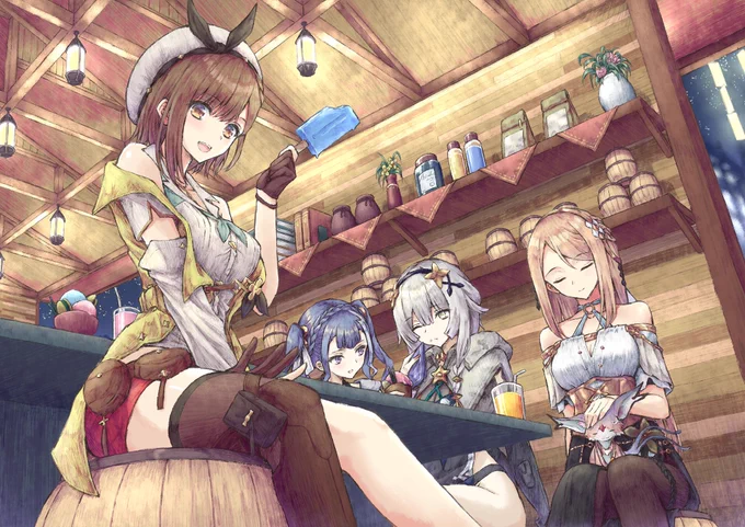 ライザ2のライザさん達描きました!

1.あらまち
2.ライザの女子会
#ライザ2 #アトリ絵 