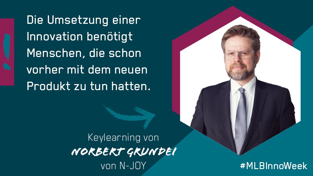 MediaLabBayern's tweet photo. Am letzten Tag der #MLBInnoWeek auf den #MTM20 verrät dir @NGrundei, wie du es schafft, Innovation "auf die Straße" zu bringen💪🚀Die ganze Folge gibt's hier👉 https://t.co/zXSBrhXIoi
🤫Psst: Hör dir jetzt auch die vorherigen Folgen des Kurses "Build Your Innovation Strategy" an! https://t.co/HfHC4t5FGs