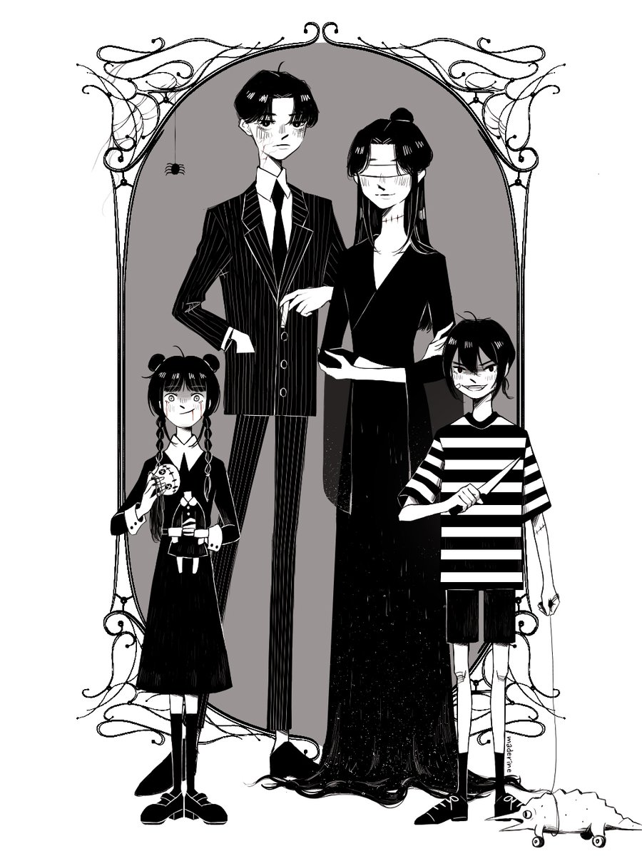 adammaddiem's tweet photo. The Yi Family🎃
#xuexiao #songxiao #aqing #MDZS https://t.co/GDocdzUuIe