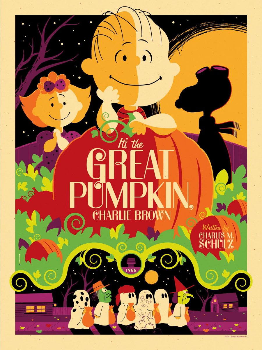 FilmMomatic's tweet photo. #NowWatching IT'S THE GREAT PUMPKIN, CHARLIE BROWN #BillMelendez #PeterRobbins #ChristopherShea #KathySteinberg #SallyDryer #GaiDeFaria #GlennMendelson #AnnAltieri #LisaDeFaria #31DaysOfHorror https://t.co/7nqHWxqqpr