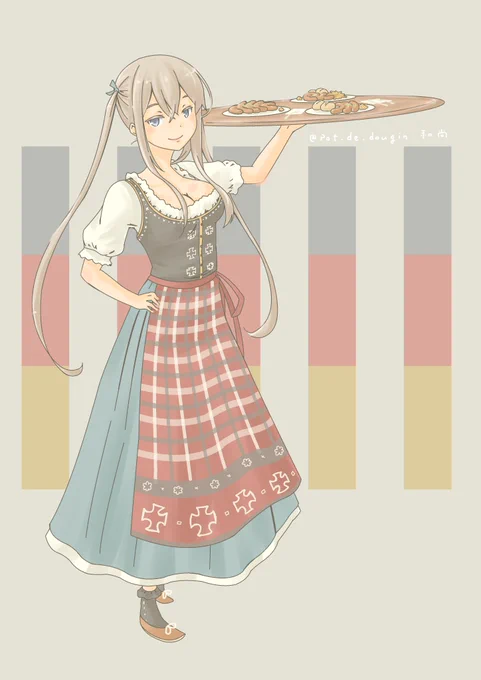 ディアンドルグラーフ(*`∀`)

#艦これ 