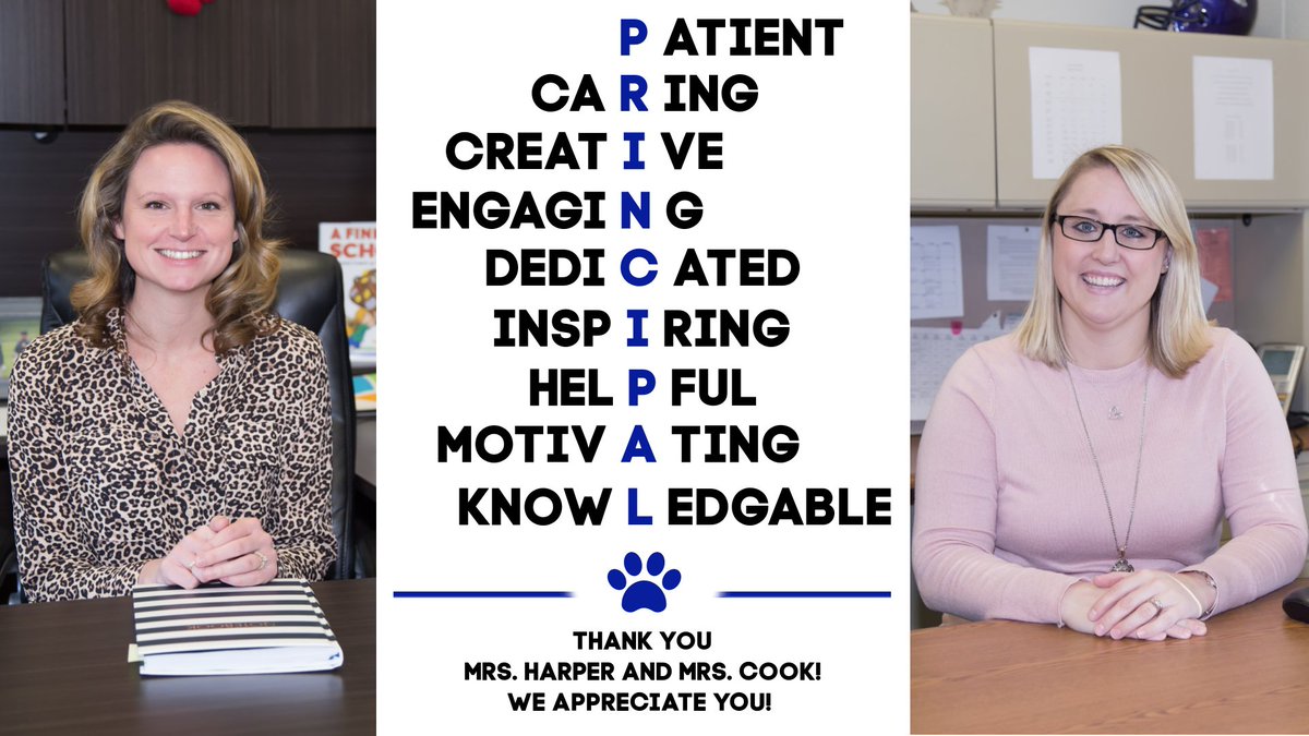 Happy National Principals Month!

We are grateful to have two awesome principals at Panama. Thank you for you all you do Mrs. Harper &amp; Mrs. Cook! 

#panamastrong #panamcsd #nationalprincipalsmonth