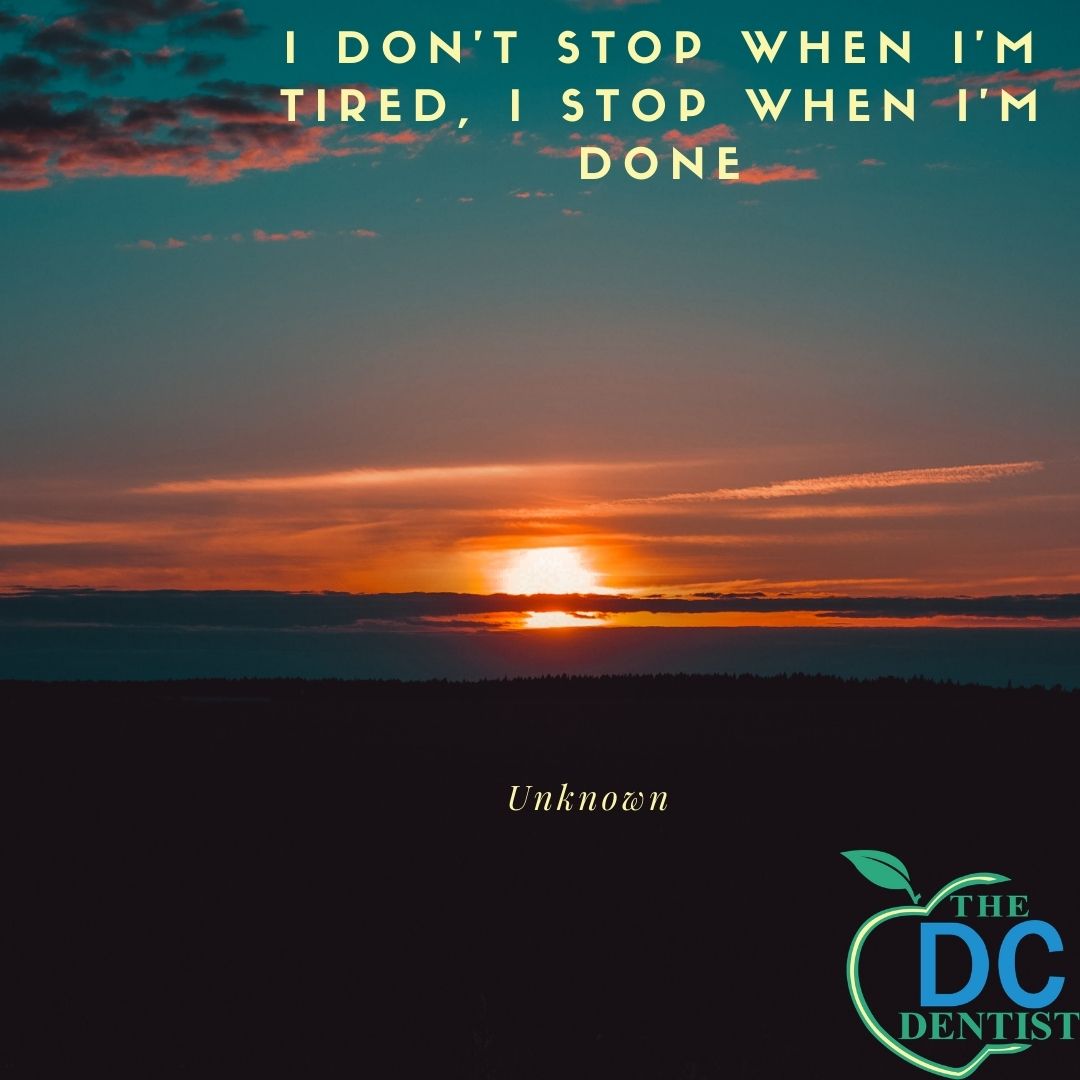 thedcdentist's tweet photo. I don't stop when I'm tired, I stop when I'm done... Unknown
#thedcdentist #beencouraged #we'vegotthis #workingtogether #happyandhealthy #holisticdentist #biologicaldentist #ecofriendlydentist #bestofdc #2020vision #useyourtimewisely #buildself #learnandappreciate #welovewhatwedo https://t.co/MaEOa17MBM