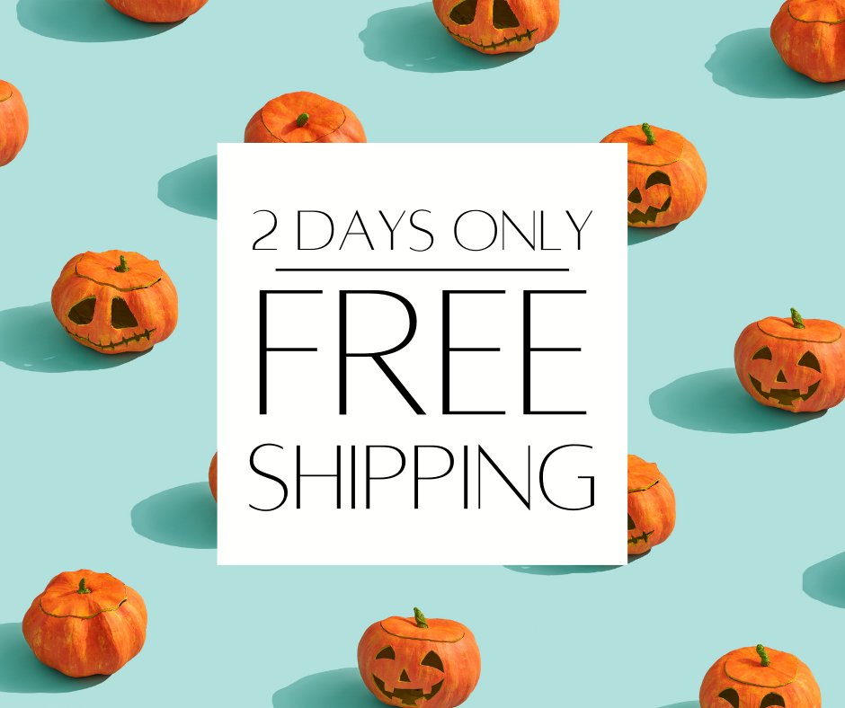 No tricks just a sweet treat! Use promo code TREAT2020 at checkout from Oct 30-31st>>> wintergreen.ca

Minimum $49 purchase (before taxes). Shipping charges may apply to orders shipping to remote locations. Cannot be combined with any other offer. ⁠