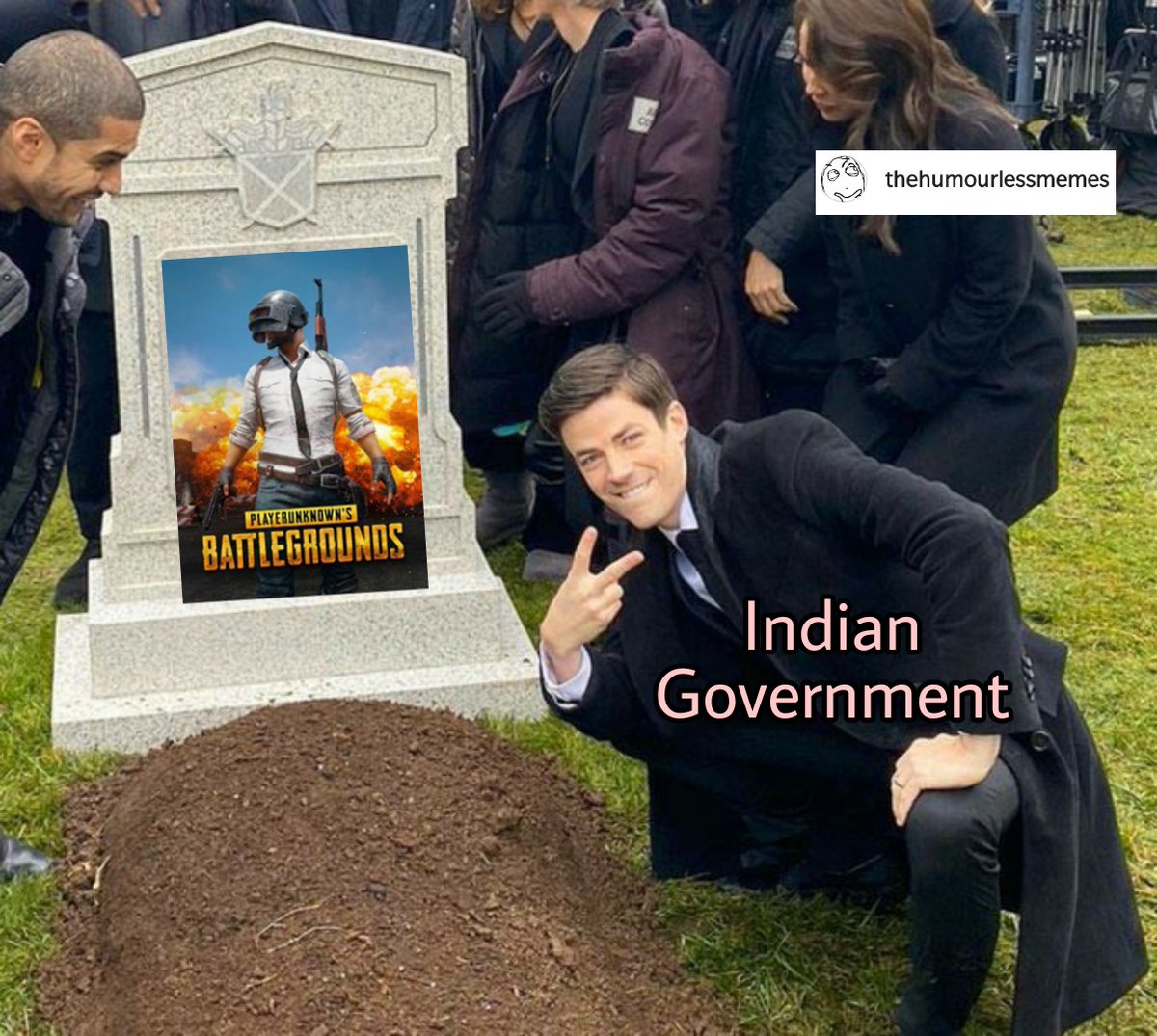 thehumourlessm1's tweet photo. PUBG Mobile will terminate all service and access for users in India on October 30.

#PUBGMOBILE #PUBG #PUBGMOBILEINDIA #TheHumourlessMemes https://t.co/8Wgx6xKKWZ