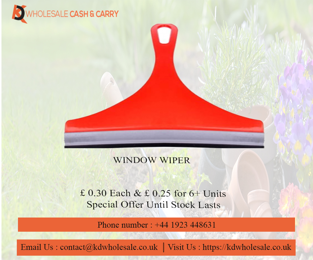 KDwholesale's tweet image. WINDOW WIPER - KD Wholesale Cash &amp;amp; Carry

kdwholesale.co.uk/home-essential…

#windowwiper #halloween #kitchenandbathroom #homeessential #accessories #kdwholesaleuk #gift #games #puzzles #party #DIY #Hardware #Electronics #Sports #Toys #Stationery #Art #Craft #Kitchen #Bathrooms #Tools