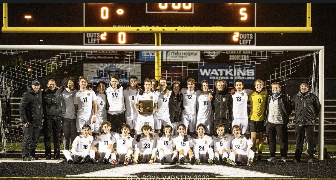 CentervilleMS's tweet photo. What a night it was for our team. We win the District Title thanks to a 5-0 win over Loveland. 6 minute, first half hattrick from Drew Boettcher most definitely the story of the night. We keep moving, not done yet. https://t.co/Hw1Qy7aXzW