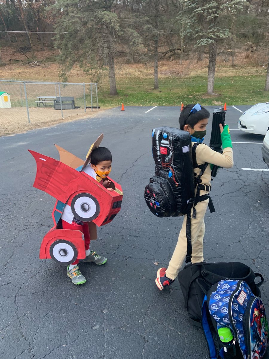 VenkBellamkonda's tweet photo. Kids wearing costumes to school today
We aren’t trick or treating today but will have a Halloween party (family only) in our home w sleeping bags, candy, movies, pizza
#VisionIN2020 https://t.co/0CbAEy3Dg6
