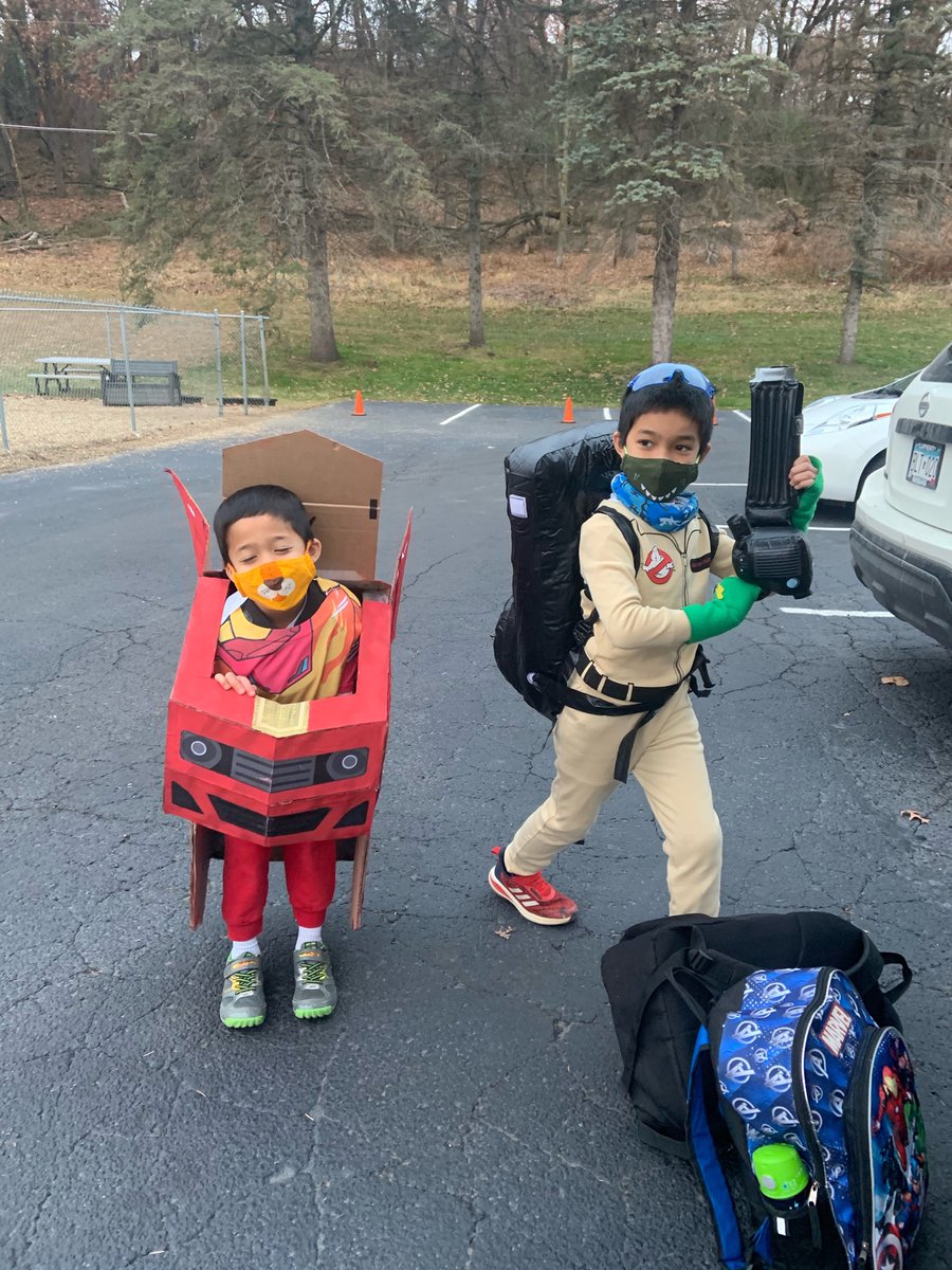 VenkBellamkonda's tweet photo. Kids wearing costumes to school today
We aren’t trick or treating today but will have a Halloween party (family only) in our home w sleeping bags, candy, movies, pizza
#VisionIN2020 https://t.co/0CbAEy3Dg6