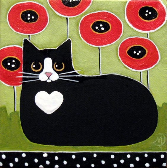 Solution: combine poppies with cats!