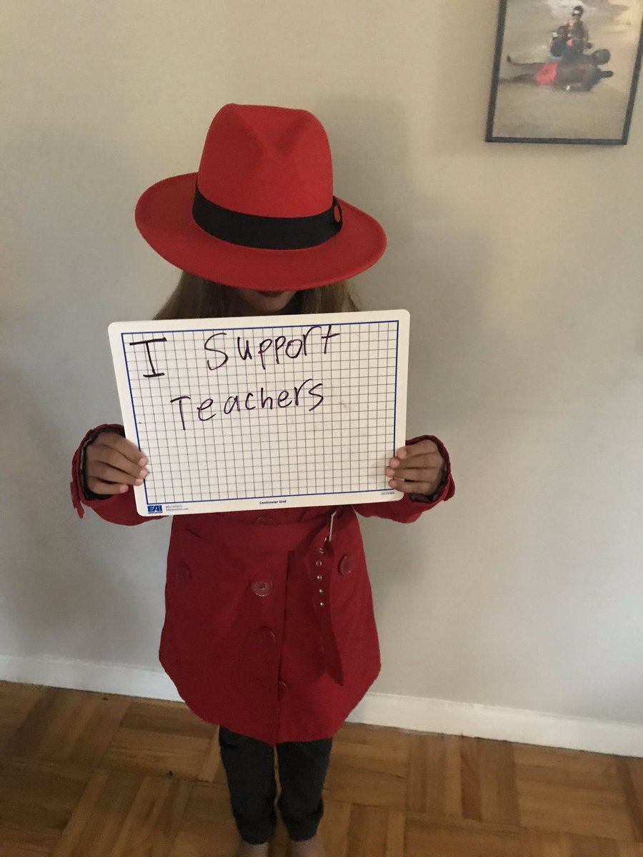Oyster kids support their teachers!!!    #OATigersSupportTeachers #OnlyWhenItsSafe #ActivistKids #CarmenSandiego @oysteradams @WTUTeacher @MayorBowser @DCPSChancellor