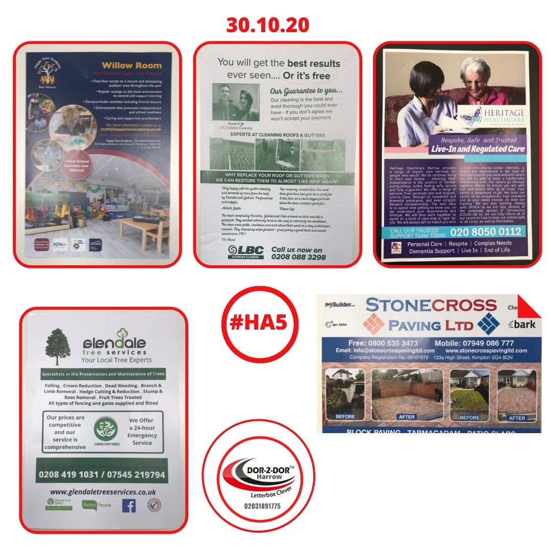 Dor2DorHarrow's tweet photo. Today we are distributing our clients @happytreeacad #northwood @LBCClean @HeritageHarrow @GlendaleTree and #Stonecrosspaving #leaflets in #pinner #ha5 @Dor2Dor #leafletsdistribution #localbusiness #lowcostadvertising #effectivemarketing @Dor2DorHarrow https://t.co/syhY31tmwj