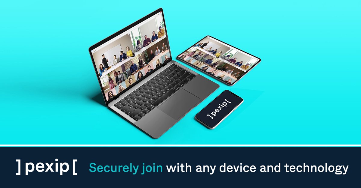 Your #hybridworkforce needs flexibility. Thankfully, Pexip Meetings allow you to securely join from any device. Learn more at pex.me/2HNf2Jj #workfromhome #videomeetings #videoconferencing
