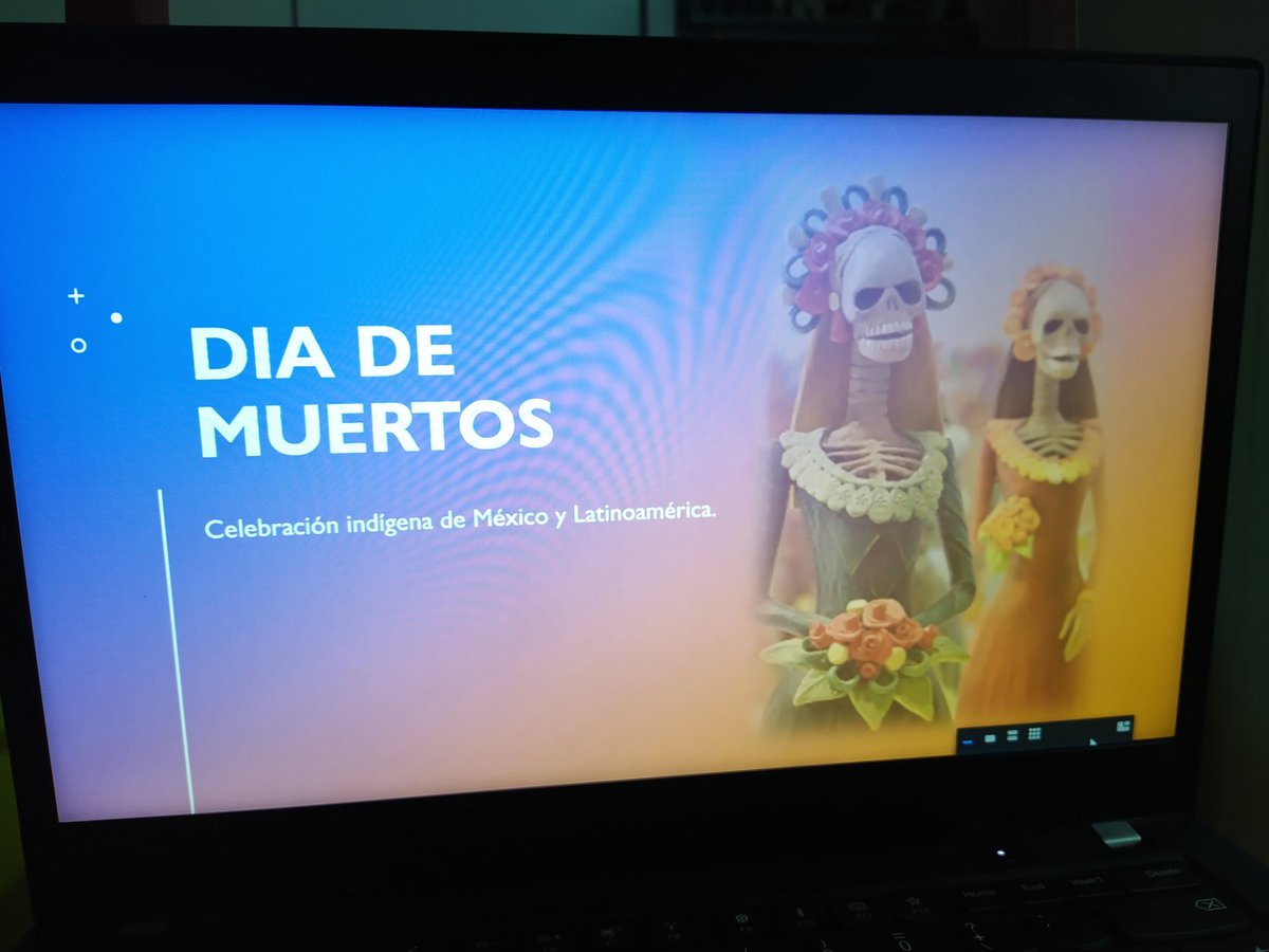 Celebrating the Mexican Day of Death in <a href="/kielikeskus/">UH Language Centre</a> (This year via Zoom).
#diademuertos2020