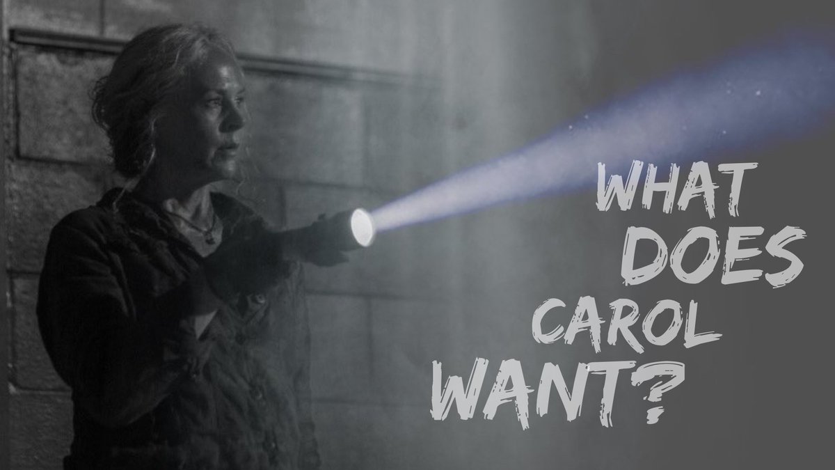 One of the themes of  #TheWalkingDead season 10 was:What does Carol want?It was a reoccurring topic throughout the entire season & I am going to examine this & try to answer what she wanted.  #twd    #TWDFamily  