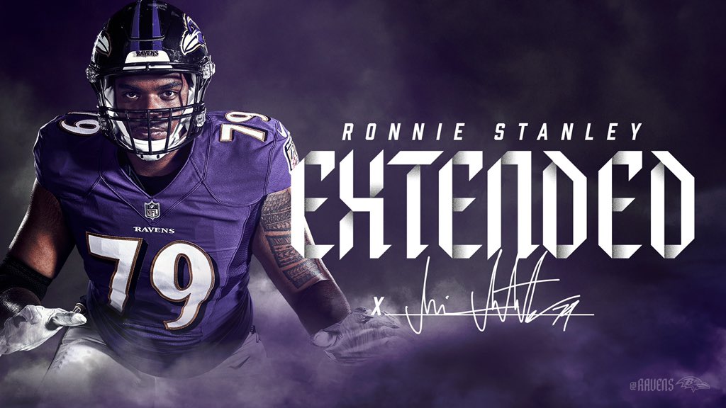 We have signed LT <a href="/megatronnie/">Ronnie Stanley</a> to a 5-year contract extension‼️‼️