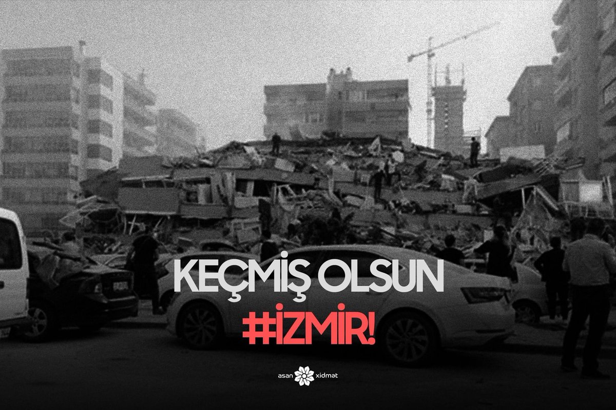 Keçmiş olsun #İzmir!