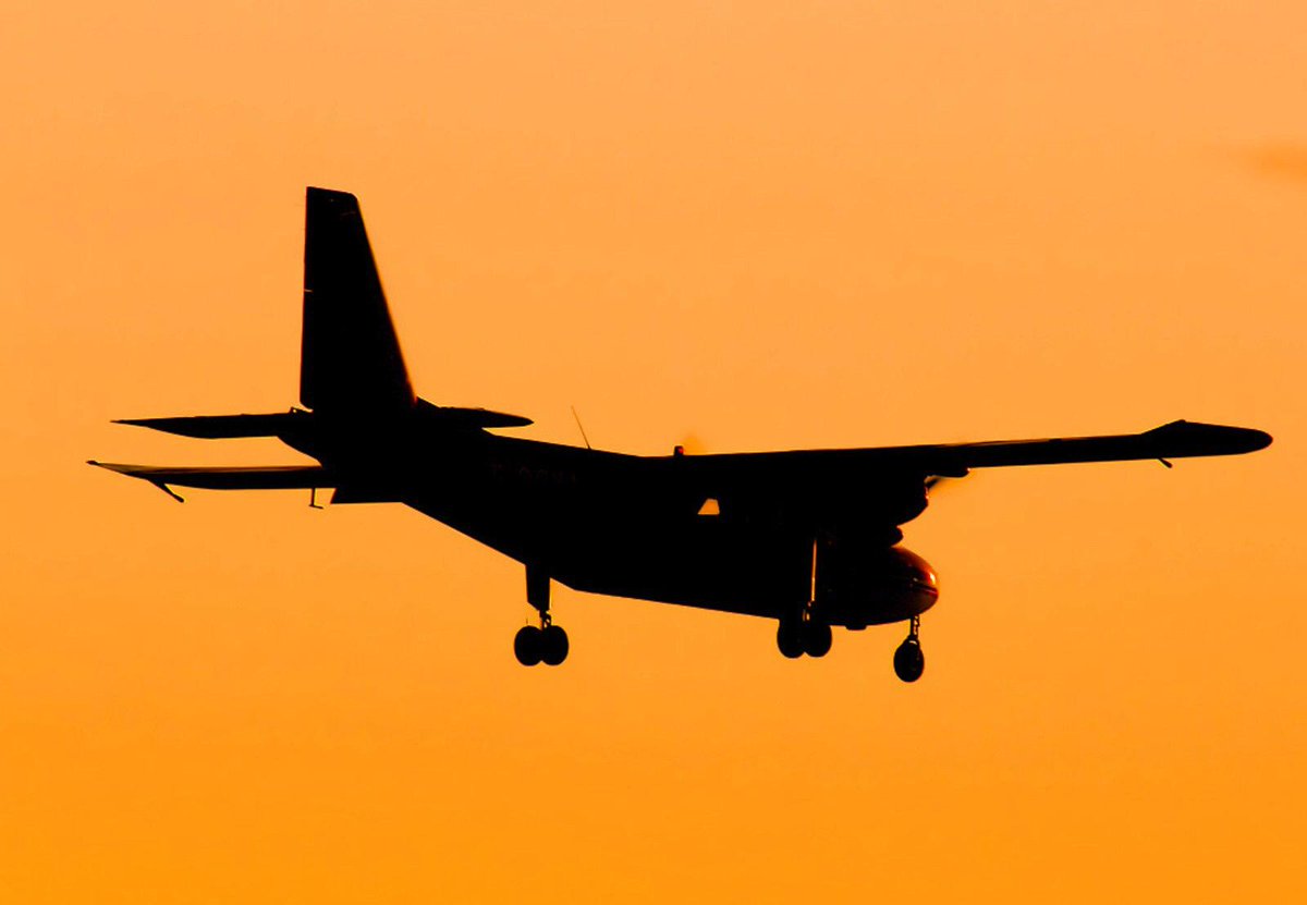 BrittenNorman's tweet photo. This fantastic shot of the Islander is perfectly fitting as the Halloween weekend begins! 🎃
#BrittenNorman #BNIslander #BN2Islander #Halloween #Halloween2020 https://t.co/p61jA4g0Fp