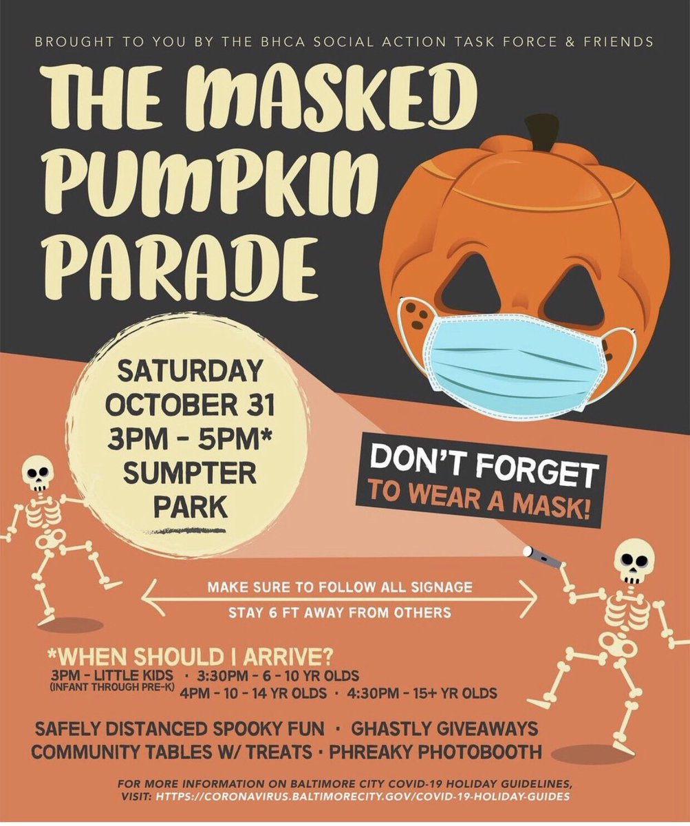 promiseheights's tweet photo. Take two! There are soooooo many fun ways to celebrate #halloween this weekend that once the pandemic is over, kids may not want to return to the slog of #onehouseatatime🏠 in lieu of #fungatherings So #maskup maintain #safedistance + #enjoy ! #promiseheightshasyourback https://t.co/1HgmJDds9B