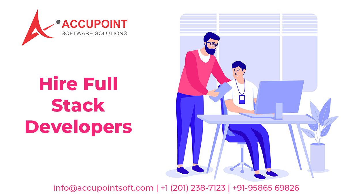 accupointsol's tweet photo. Hire Full Stack Developers &amp; Save Up To 60% Cost &amp; Build 2X Faster

Visit: https://t.co/lac8qLIJ3W
📲 91-95865 69826, 1 (201) 238-7123

#FullStack #hiredevelopers #ecommerce #appdevelopment #USA #appdesigner #mcommerce #businesses #MobileApp #softwaredevelopment #flutterdev https://t.co/74vkfLGgQO