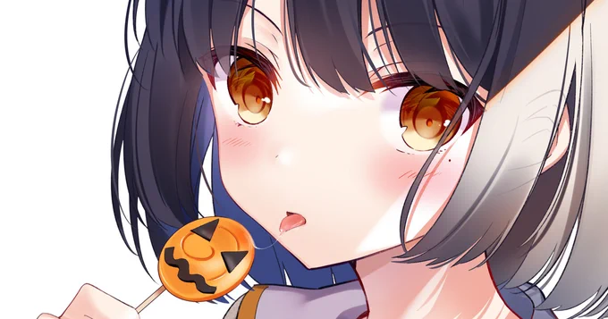 pixivFANBOXでハロウィンらくがきを公開しました! https://t.co/RVCJtpRdFw 