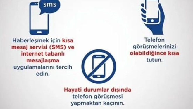 "SMS'İ TERCİH EDİN"
AFAD, #İzmir'deki #deprem sonrası uyardı bit.ly/34I9x7v