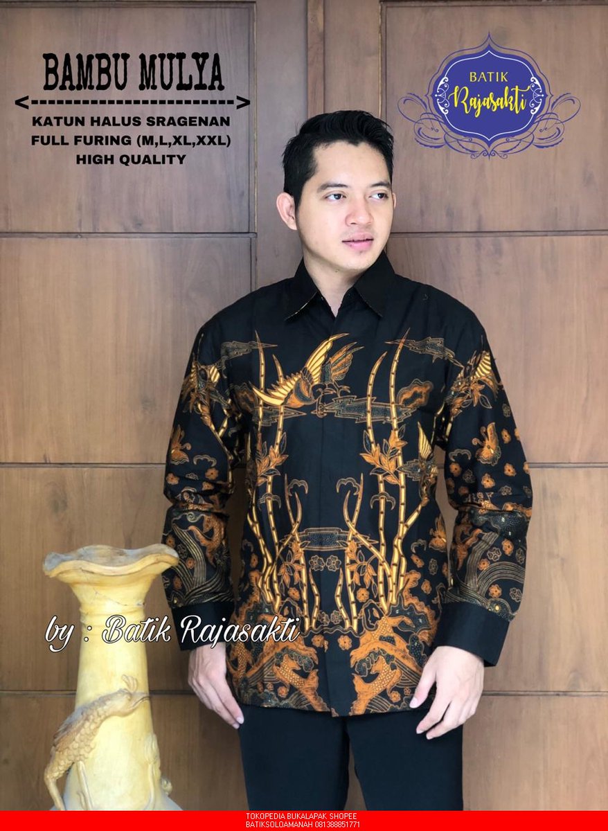 batiksoloamanah's tweet image. Bambu Mulya Kemeja Batik Panjang Rajasakti Batiksoloamanah 140.000.jpg
#Ciawiasih #Tegalurung
#Babakan #batikpriapekalongan
#Ciherang #Cidolog 
#Jagamulya #Sindangsari #SuranenggalaLor #Petirhilir #Nunuk