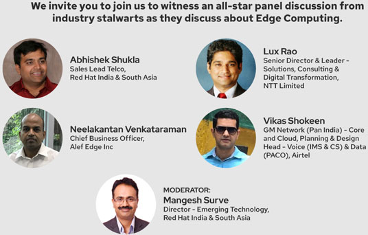 Alef_Edge's tweet image. Check this Red Dias webinar put on by Red Hat - Digital Transformation: The Emergence of Edge!

Thursday, November 5th!

What an all-star panel to discuss all things Edge!

Register here: register.gotowebinar.com/register/53236…  

#EdgeInternet #SDME