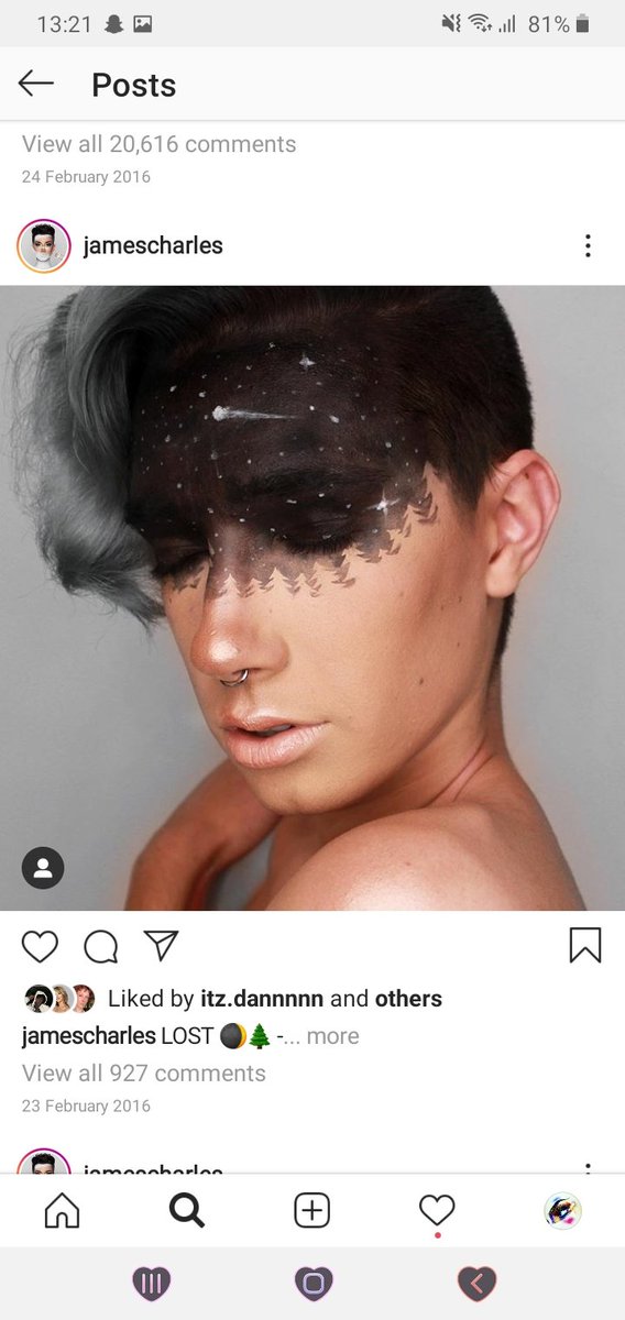DanniJack24's tweet photo. @jamescharles Had a rough start didnt ya xx @jamescharles https://t.co/k2V77Z7B2J