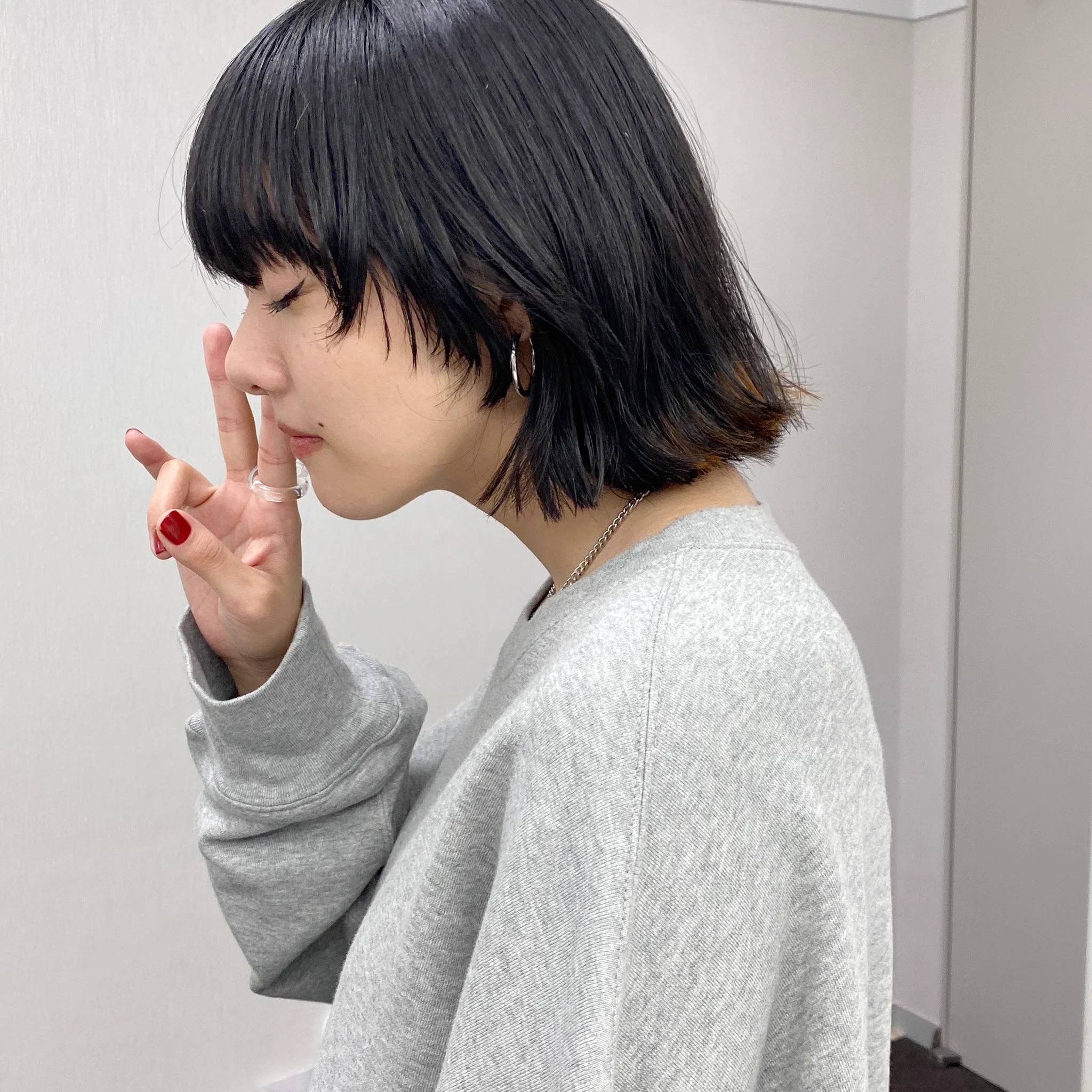 あい みょん 髪 切っ た
