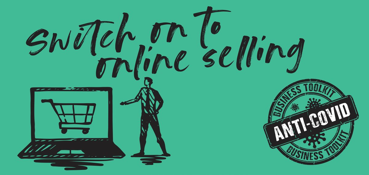 Footfall &amp; sales reduced due to COVID? It's time to add an online #shop to your website or even create an e-commerce #website from scratch! Chat to us about our online shopping options and we’ll have you trading again in no time! #ecommerce #marketing #sales | Funding available.